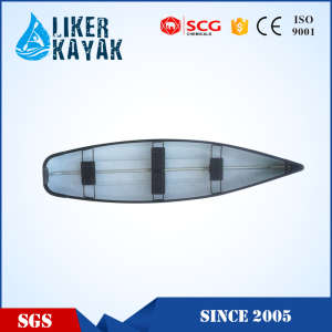 Hot Sale No Inflatable 4.53 Meters PE Canoe with Motor