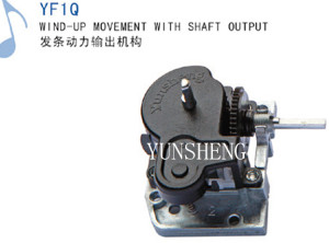 Music Movement Wind-up Movement with Shaft Output (YF1Q) E