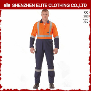 En471 Flame Retardant Reflective Cotton Safety Coverall (ELTCVJ-29)